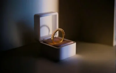 Ring packaging box