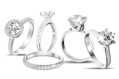 Modern Halo Ring