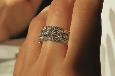 Platinum Pavé Ring